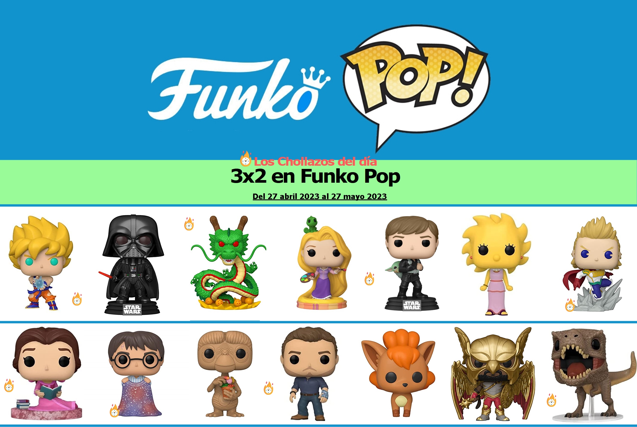 En este momento estás viendo ¡3 Funko Pop al precio de 2! ¡Completa tu colección con este chollo de Amazon! 🎉