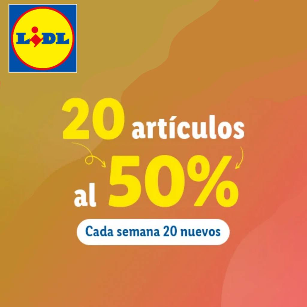 20 articulos al 50% en Lidl_Loschollazosdeldia.com