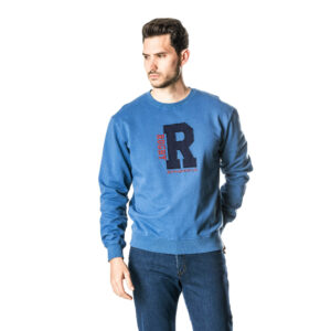 SUDADERA CERRADA RUGBY AZUL...