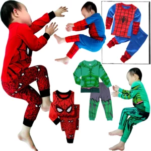 Pijamas de Spiderman para niñ...